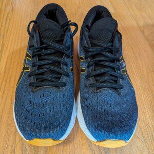 Asics (almost new) Gel Nimbus 24 Running Shoe Men Size US 10 Azure / Amber